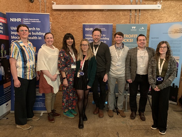 Photograph of the HDRC Team members at the event